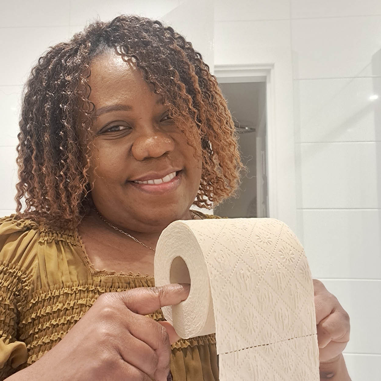 Happy Bamboo Bobbi customer