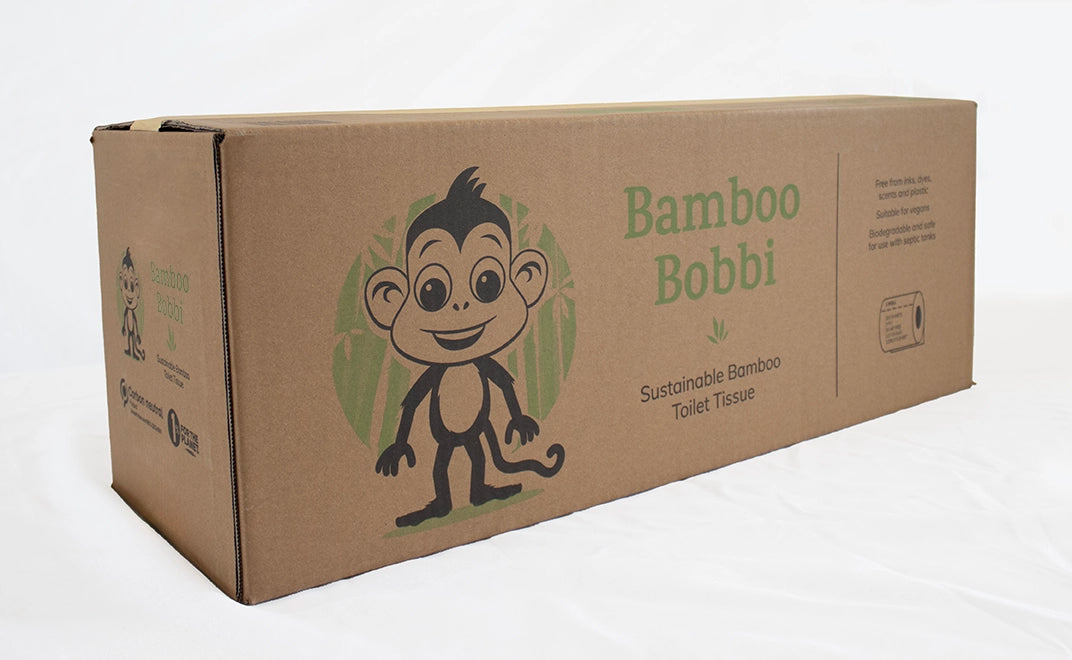 24 Rolls Bamboo Bobbi Toilet Roll