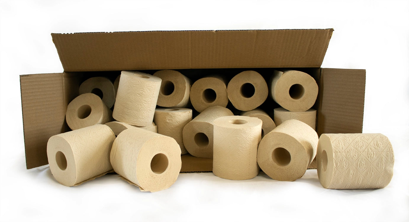 24 Rolls Bamboo Bobbi Toilet Roll