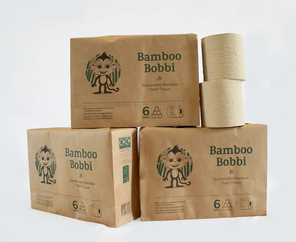Bamboo Bobbi Toilet Roll - 48 pack